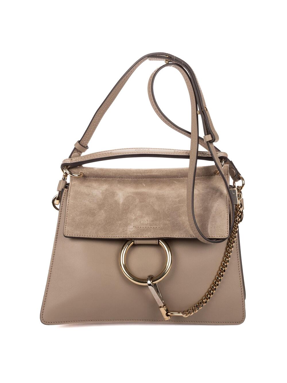 Chloe Faye Top Handle Bag Leather And #376567C71B